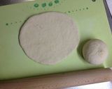 HBで楽チン♪もちふわナン♡ハム包み作り方3写真
