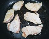 【鶏ささみとねぎの塩麹焼き】@メモ用作り方6写真