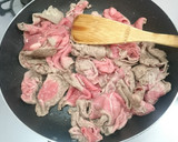 【牛丼】@メモ用作り方3写真
