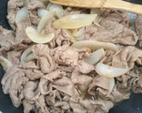 【牛丼】@メモ用作り方4写真