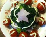 ブロッコリーのクリスマスツリー作り方1写真