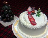 2012X'masケーキデコレーション作り方1写真