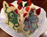 サリー☆Xmasチョコプレート…♩作り方1写真