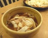 簡単美味!肉汁つけきしめん(うどん)作り方5写真