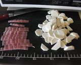 カルボソースで簡単！里芋ペンネグラタン♬作り方1写真