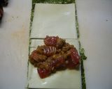 納豆マグロのチーズ海苔巻き♪作り方3写真