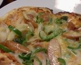 魚焼きグリルでこんがりピザ作り方8写真