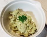 アボガドと鮭とば日本酒漬けのディップ作り方3写真