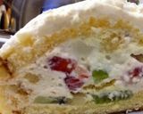生クリームたっぷりクリスマスドームケーキ作り方8写真