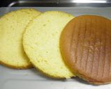 3D立体*チーズクリームのサンタケーキ♪作り方15写真