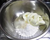 3D立体*チーズクリームのサンタケーキ♪作り方11写真