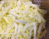 生でおいしい☆白菜と干し柿の和風サラダ作り方1写真