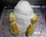 3D立体＊チーズクリームのサンタケーキ♪作り方23写真