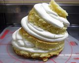 3D立体*チーズクリームのサンタケーキ♪作り方21写真