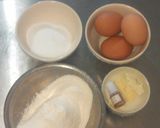 ◆ 炊飯器でスポンジケーキ ◆作り方1写真