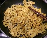 蓮根のきんぴら☆カレー味☆作り方5写真