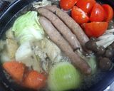 土鍋deポトフ＊ほんのりカレー味作り方2写真