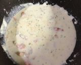 サーモンクリームスパゲティ作り方5写真