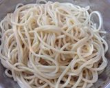 〜漢のスパゲッティ〜 サバ缶ジャポネーゼ作り方1写真