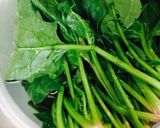ほうれん草のごまあえ♡簡単です作り方1写真
