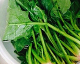 ほうれん草のごまあえ♡簡単です作り方1写真