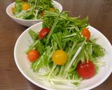 大根と水菜のツリーサラダ作り方4写真