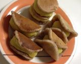水ようかん入りホットケーキ作り方8写真