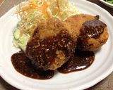 れんこん入り和風メンチカツ作り方11写真