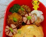 コロッケを弁当用に可愛い巾着に♪作り方2写真
