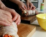 ダッチオーブンでチキンロール作り方2写真
