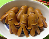 宇宙人ソーセー人＠簡単キャラ弁　おかず作り方4写真
