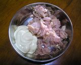 ツナマヨの彩りパスタ♪作り方1写真