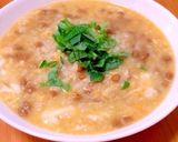 一人ランチに☆とろとろ納豆卵雑炊作り方4写真