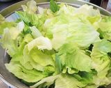 牡蠣と柿の炒めサラダ・バルサミコ酢風味作り方3写真