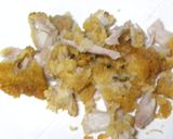 フライドチキンで焦がしバターチキンピラフ作り方1写真