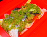 鮭のおろし蒸し焼き～ルクエを使って～作り方4写真