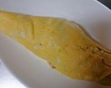 節約おつまみ♪青い部分&納豆オムレツ♬作り方4写真