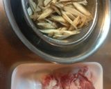 豚ゴボウの甘辛〜卵のっけ〜作り方1写真