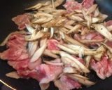 豚ゴボウの甘辛〜卵のっけ〜作り方2写真
