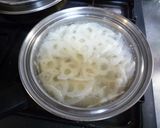 れんこんと柿のバルサミコ甘酢和え♪作り方2写真