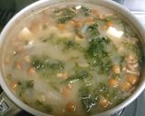 あおさ海苔となめこのお味噌汁作り方4写真
