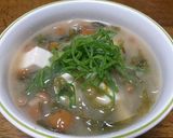 あおさ海苔となめこのお味噌汁作り方6写真