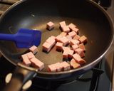 スパム炒飯作り方4写真
