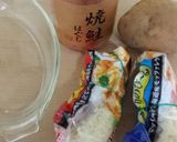 じゃがいもと鮭のチーズ焼き♪簡単♪作り方1写真