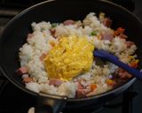 スパム炒飯作り方7写真