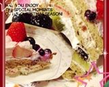 ふわふわシフォン風紅茶デコケーキ作り方21写真