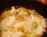 ずわい蟹と冬野菜のパスタ♪作り方7写真
