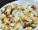 カブの葉とじゃこの炊き込みご飯作り方6写真