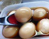 黄身が蜂蜜のように光る絶品煮卵!作り方6写真