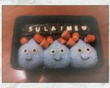 ドラクエ♪簡単スライムキャラ弁♥作り方2写真